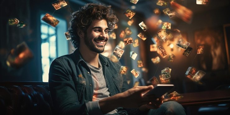 Pengguna menikmati hiburan mobile dengan jadwal waktu teratur dan seimbang